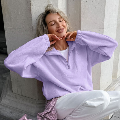 LOOSE BERBER FLEECE SWEATER