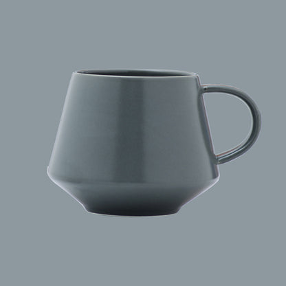 Large Capacity Simple Macron Ceramic Mug