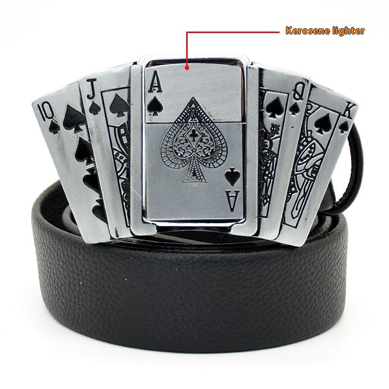 Leisure All-matching Fashion Lighter Belt