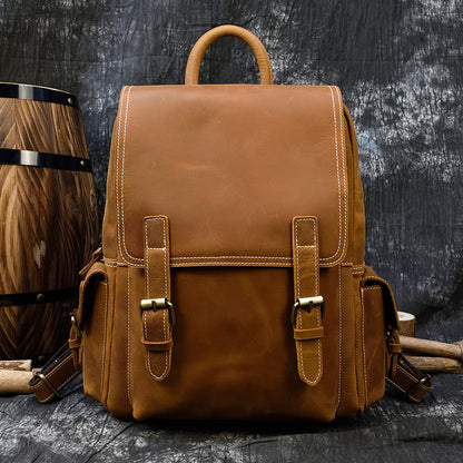 Handmade Horse Leather Backpack