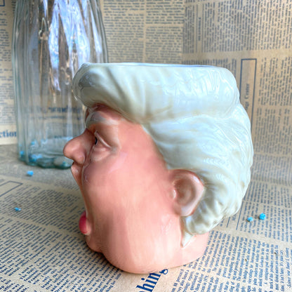 Funny Trump Face Sculpture Mug