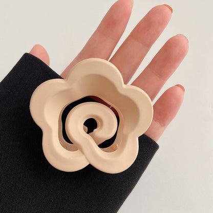 Rose Flower Style Hair Claw