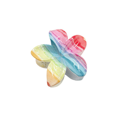 Color Blooming Plumeria Rubra Hair Clip