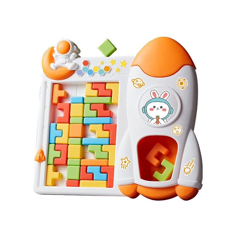 ブロック ビルディングブロック 3D 3Dパズルモデル 知育玩具