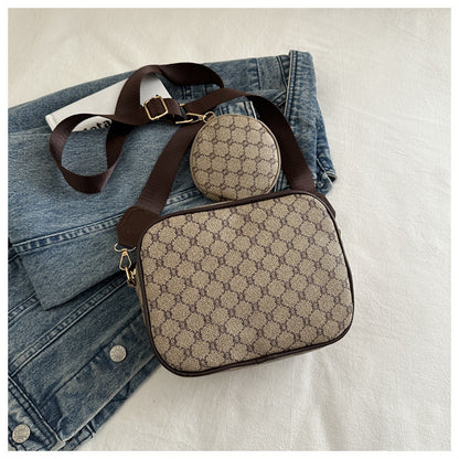 Women's Simple Western Style Casual Shoulder Bag