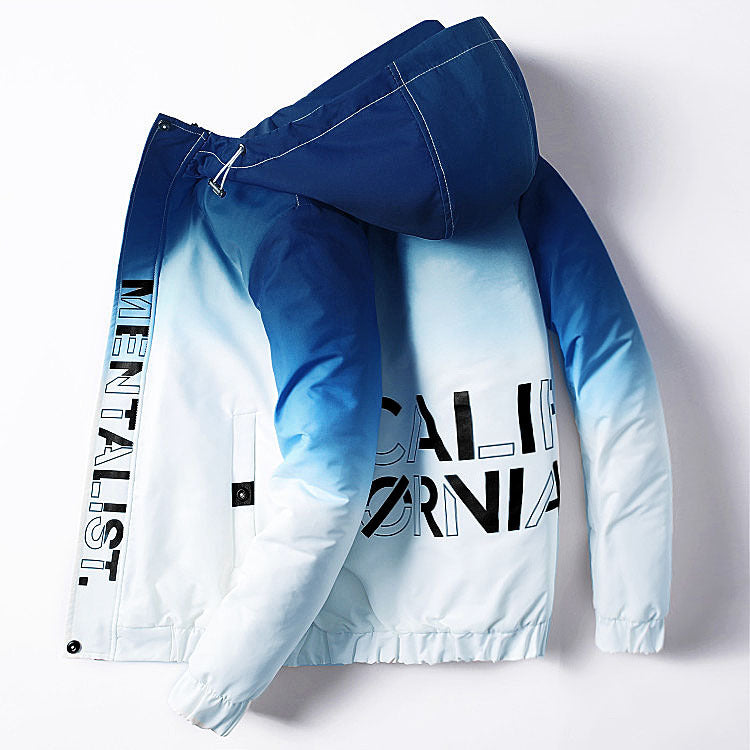 Thin Gradient Jacket For Men