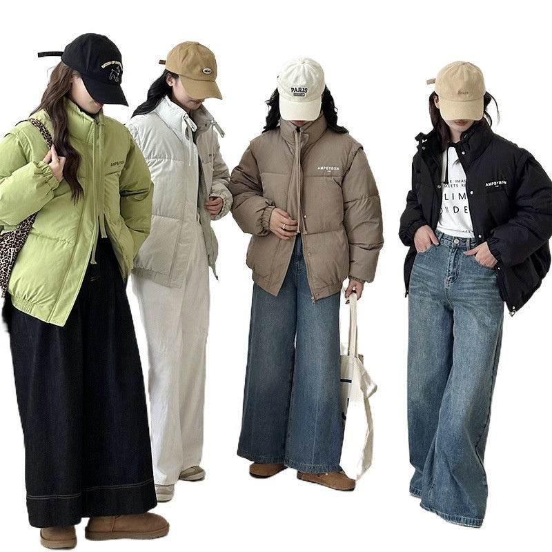 Women's Same Two-way Sleeve Vest Down Coat