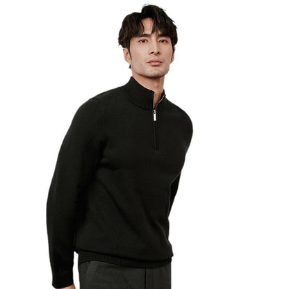 THE FABIO HALF-ZIP SWEATER