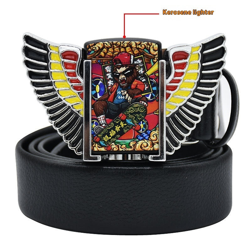 Leisure All-matching Fashion Lighter Belt