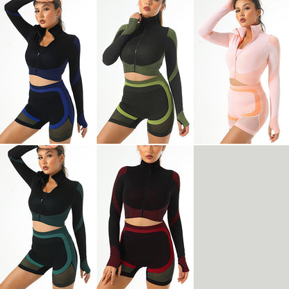 LONG SLEEVED 2 PIECE YOGA SUIT