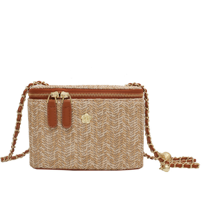 Simple Box Style Bag Straw Fairy Forest Series