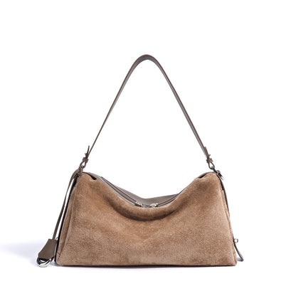Cowhide All-match Large Capacity Totes Handbag