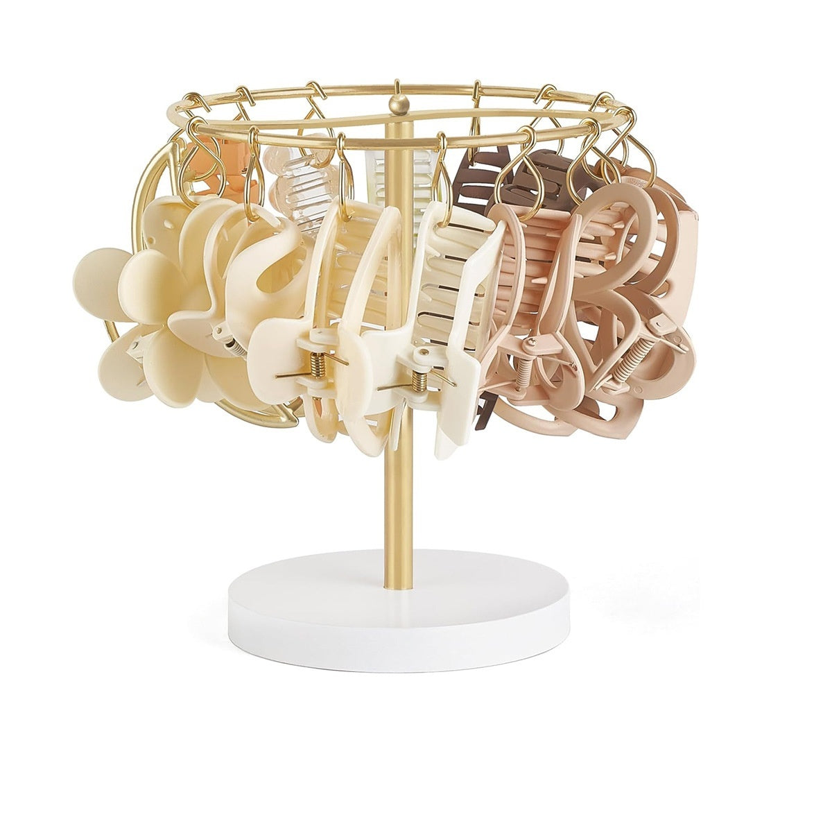 A Metal Hair Clip Organizer