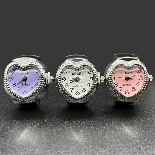 Trendy Fashion Women's Multi-color Ring Watch