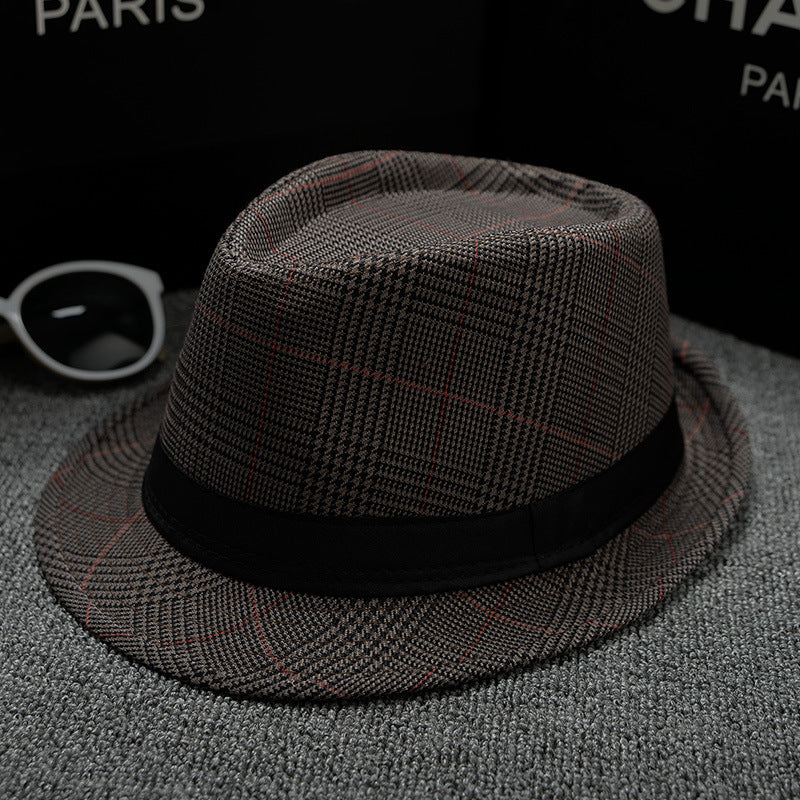 British Houndstooth  Sun Hat