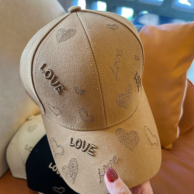 Lovers Wild Casual Sun-proof Face-looking Small Peaked Cap