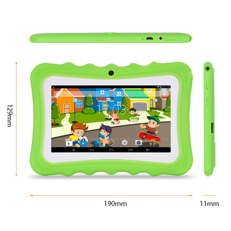 7インチ子供用A33クアッドコア漫画タブレットコンピュータ