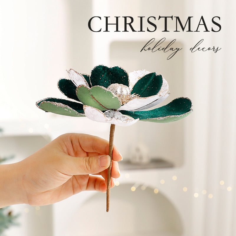 Christmas Tree Flower Ornaments Decorations