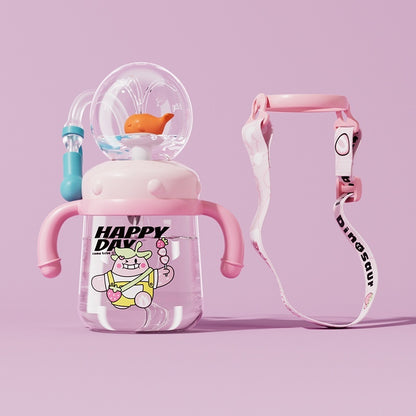 Baby Drinking Water Whale Diving Fountain Water Cup