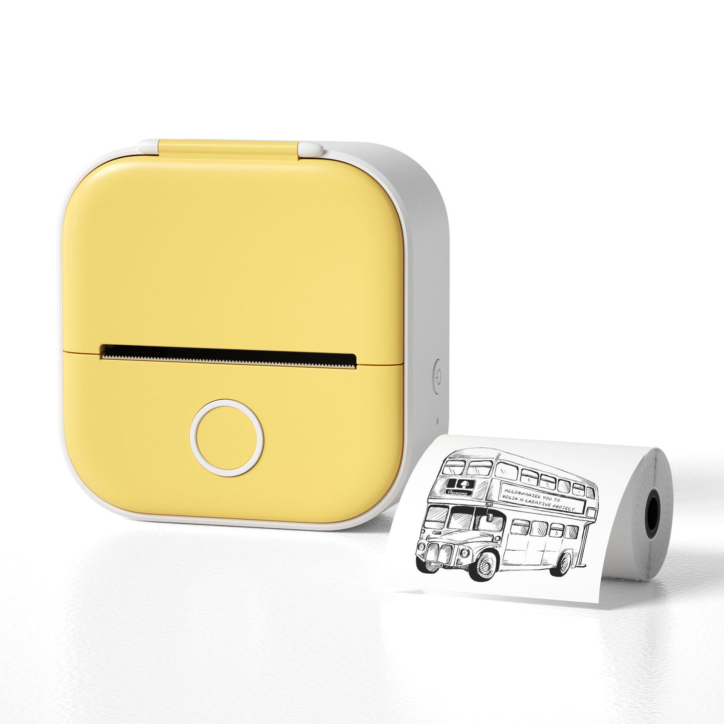 Portable Mini Bluetooth-compatible Thermal Label Printer Home Photo Printer
