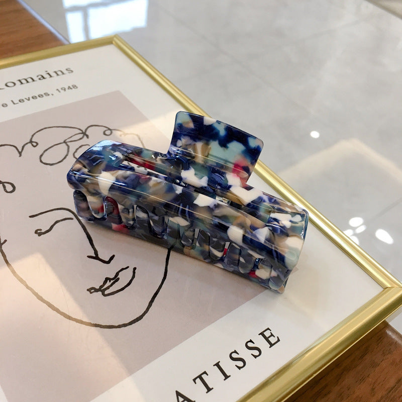 Grab Acetate Ponytail Temperament Hair Clip