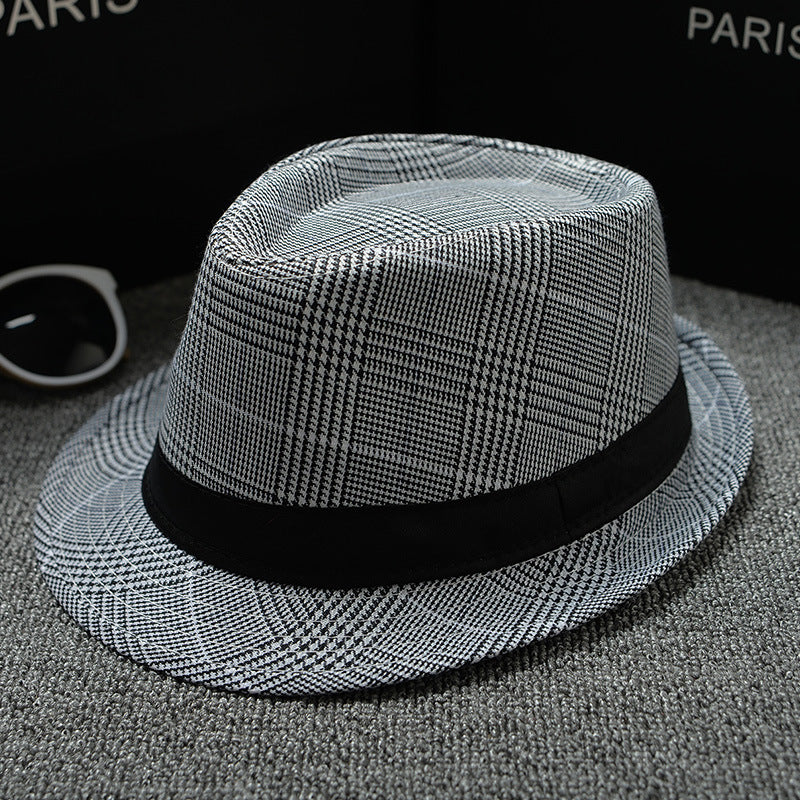 British Houndstooth  Sun Hat
