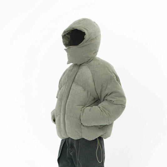 Helmet Armor Split Down Jacket