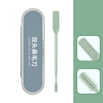 360 Degree Rotating Double Head Nose Hair Removal