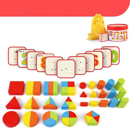Macaron Large Particle Building Blocks Children's Early Educational Toys