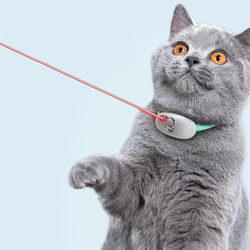 Automatic Cat Collar Electric USB Charging  Toy Smart Laser Teasing
