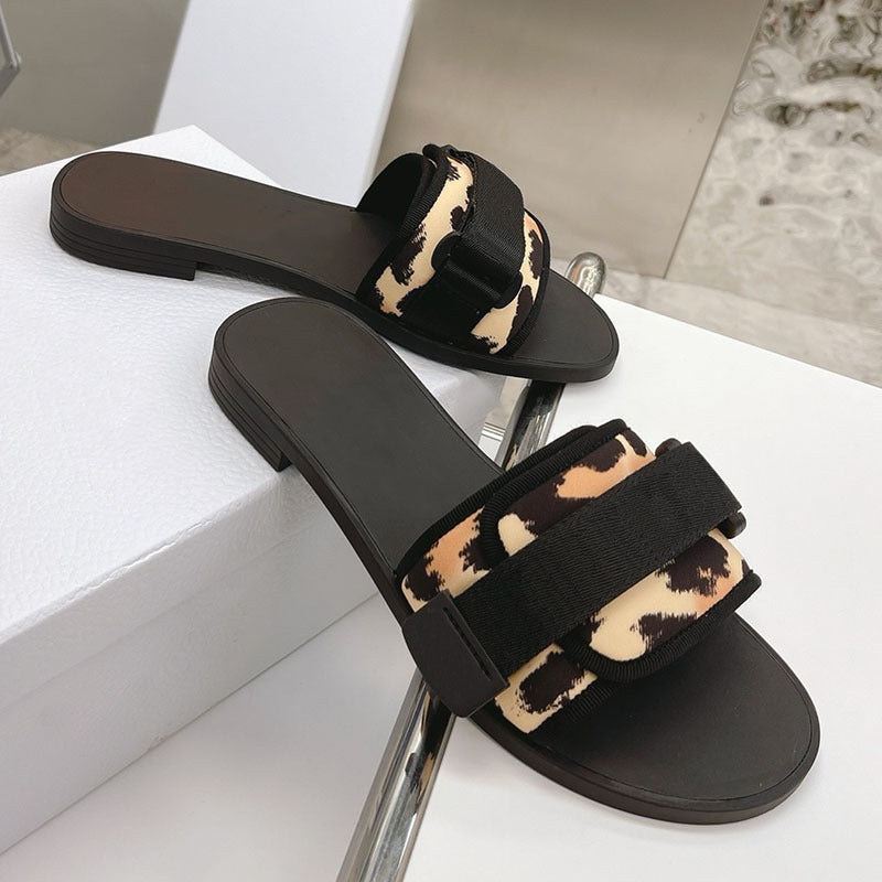 Velcro Sandals For Women With Flat Bottoms