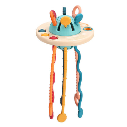 Baby's Funny Finger Puff Toy Can Be Pressed