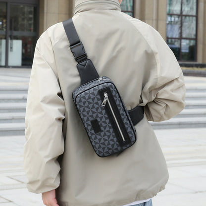 Chest Printed Light Luxury Cross-border Shoulder Bag Casual