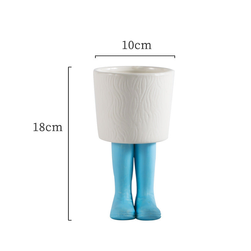 Duck feets Home Soft Decoration Vases