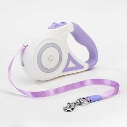 Dog Leash Retractable with Collar Spotlight