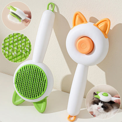 Pets Comb Self Cleaning Hair Remover Brush