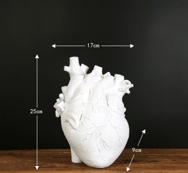 Heart Shape Flower Vase Nordic Style Flower Pot