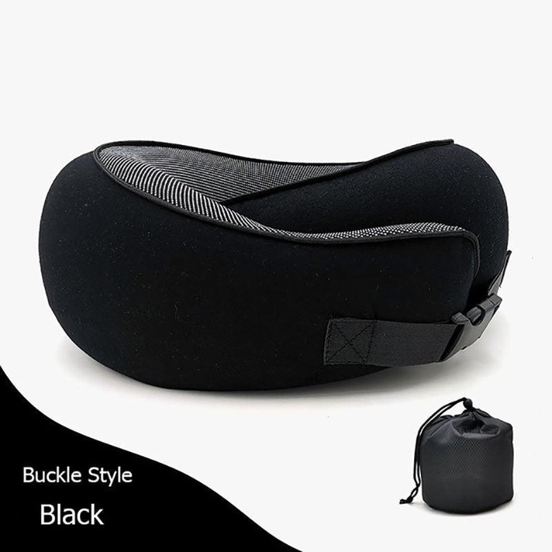 U-Shaped Travel Memory Cotton Nap Neck Pillow