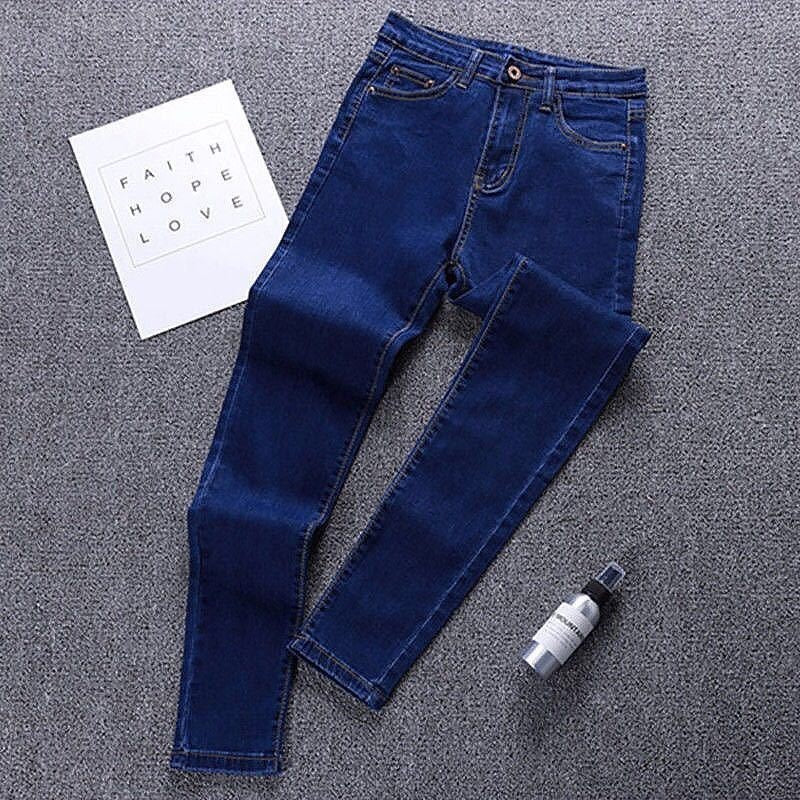 High Waist Jeans Women Pant