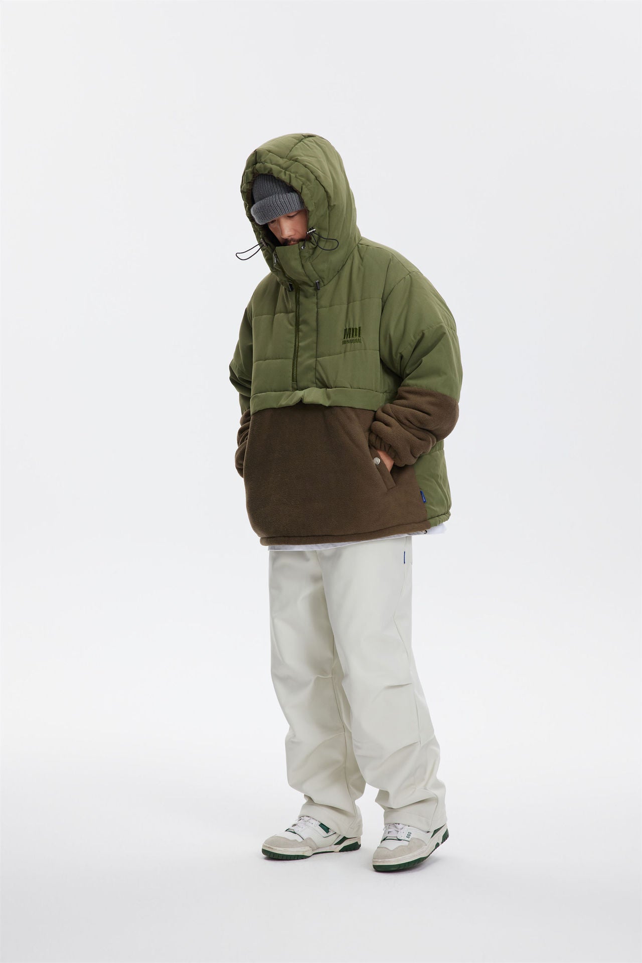 FLEECE STICHED THICKENED JACKET