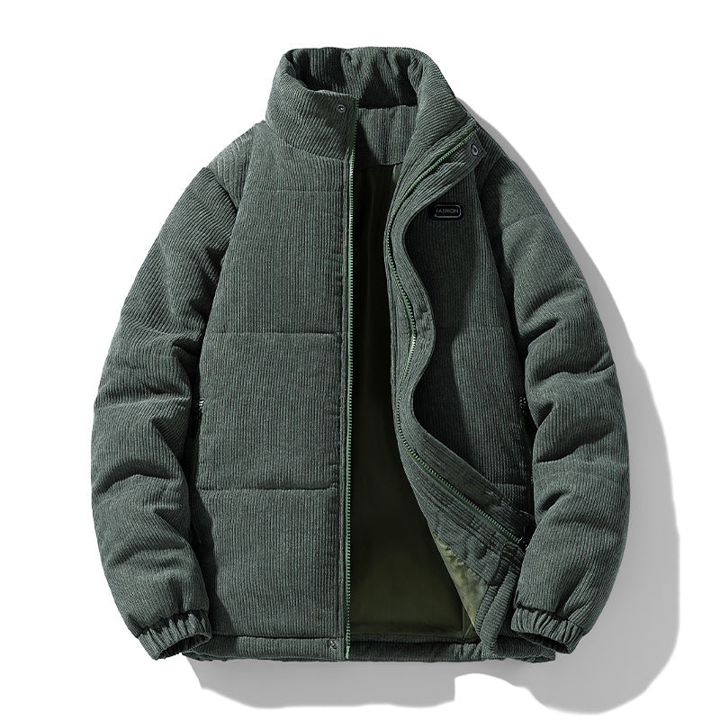 LINED THERMAL COTTON COAT JACKET