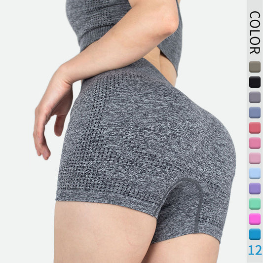 女性用ワークアウトヨガショーツ、夏用ランニングジムショーツ