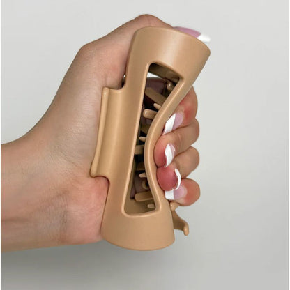 Cloud Square Frosted Soft Jelly Hair Claw Clip. (BUY 1 GET 1 FREE)