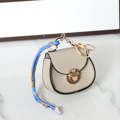 Small Coin Style Purse Pendant Multifunctional Keychain Bag