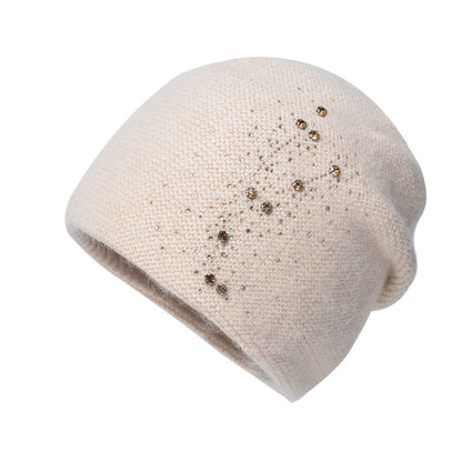 Korean Fashion Cold Knitted Pullover Beanie Hat