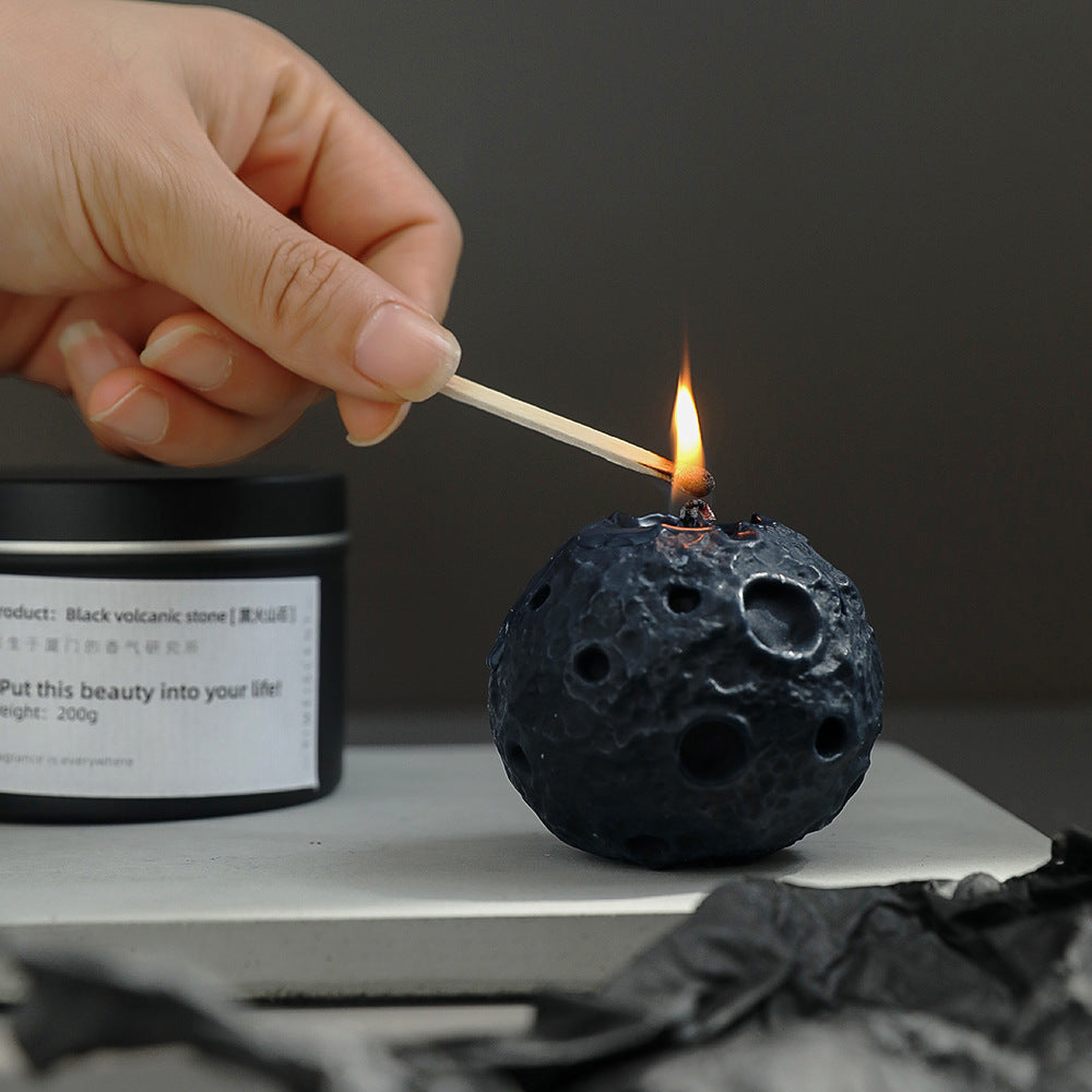 Bedroom Creative Moon Shape Scented Candle