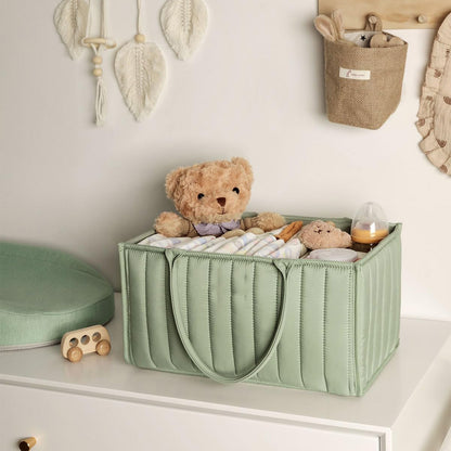 Baby Diaper Caddy Organizer, Stylish Storage Basket For Newborn Essentials