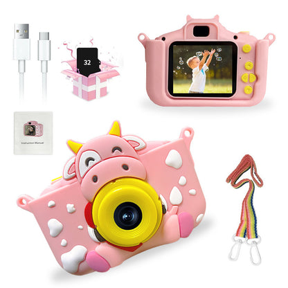 Children's Cartoon Digital Camera HD Photo Video toy