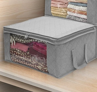 Non-woven folding storage box