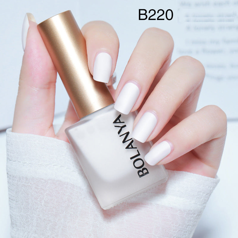 No-bake Whitening Quick-drying Matte Nail Polish